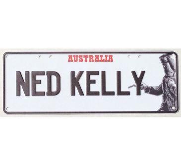 Ned Kelly Number Plate